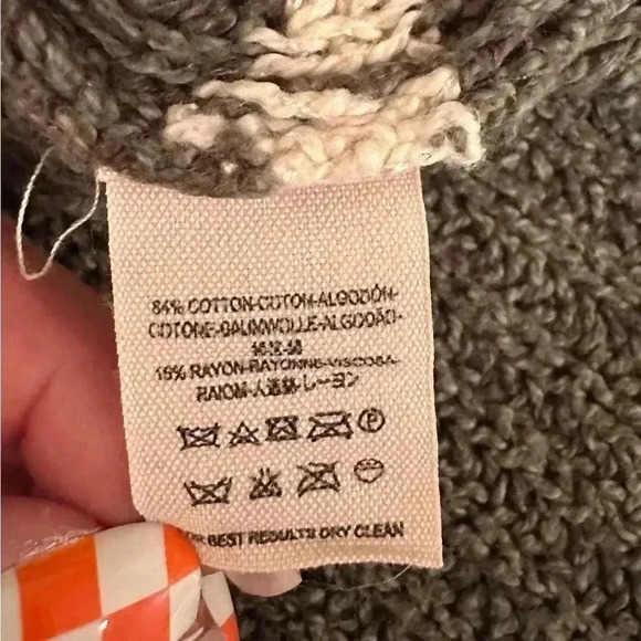 Free People Oversized Greenwich Village Sweater in Green in Size XS - Picture 5 of 6